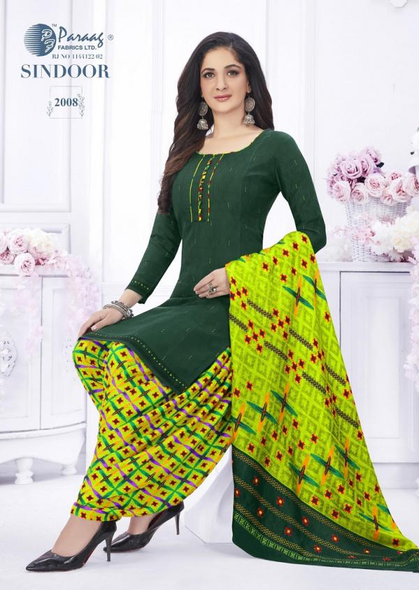 Paraag Sindoor Vol-2 Cotton Designer Redymade Suit